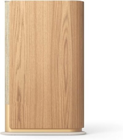 Bang & Olufsen Beosound Emerge Bookshelf Wi-Fi Speaker, Gold Tone/Light Oak - Image 16