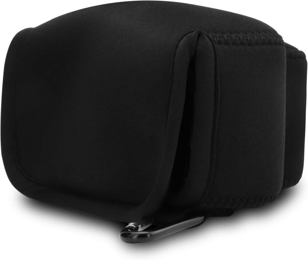 MegaGear MG1669 Ultra Light Neoprene Camera Case Compatible with Nikon Coolpix B600 - Black - Image 9