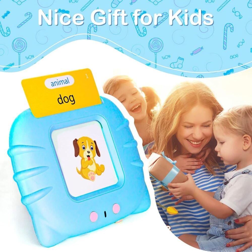 510 Talking Flash Cards for Kids 2-4 - Pocket Speech Therapy Toys for Autism, Montessori Learning - Image 7