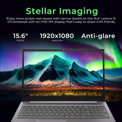 Lenovo Chromebook Premium 15.6" FHD Slim Light Laptop Computer Business & Student, Intel Celeron N4500, 4GB RAM, 192GB Storage (64GB eMMC+ 128GB Card), WiFi 6, Long Battery, Chrome OS HubxcelAccessory - Image 4