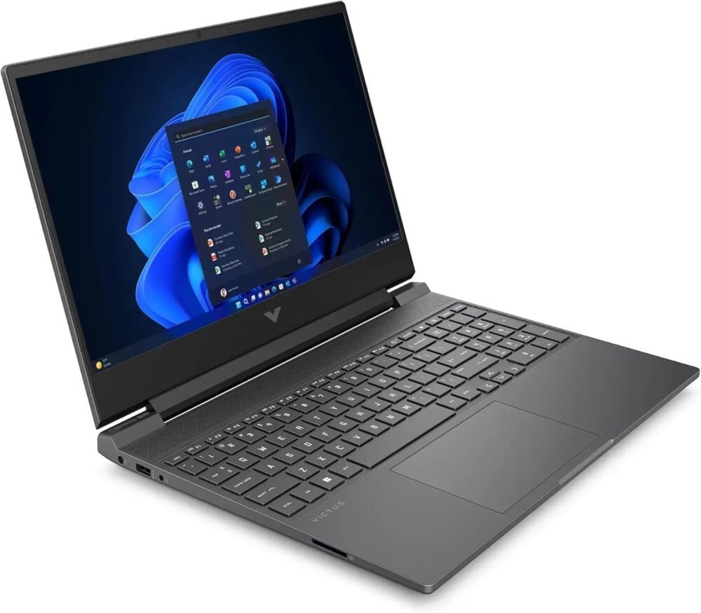 HP Victus 15 Gaming Laptop 15.6" FHD IPS 144Hz (AMD FreeSync Premium) AMD 6-core Ryzen 5 7535HS 16GB DDR5 1TB SSD Radeon RX 6550M (>RTX3050) Backlit USB-C Fast Charge Win11 w/ICP Accessory - Image 4