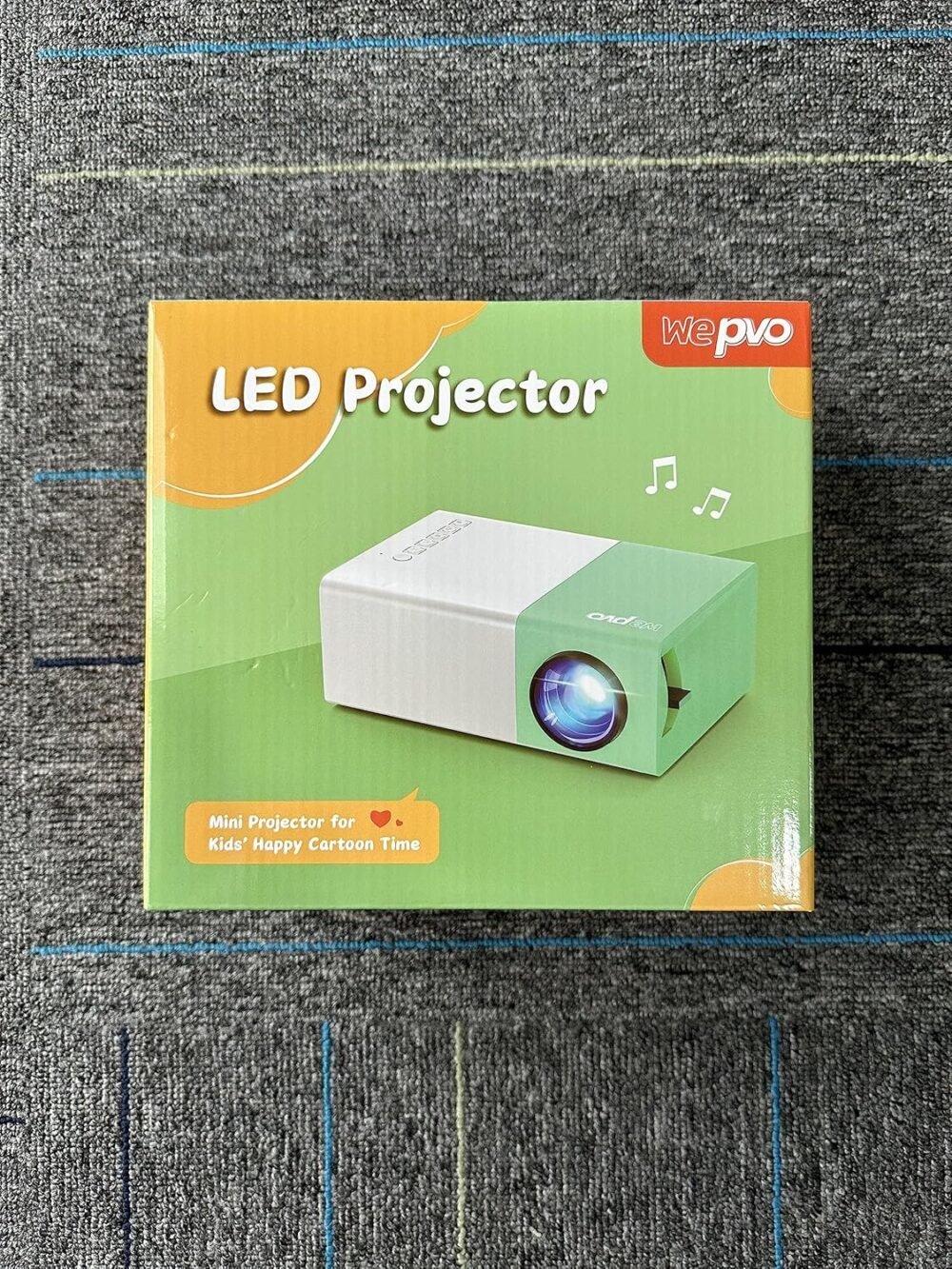Projector Mini Portable Outdoor Movie Projectors, LED Pico Video Projector for Home Theater Film Projectors, Compatible with Smartphone/ Tablet/ Laptop/ TV Stick/ PS/ USB - Image 12