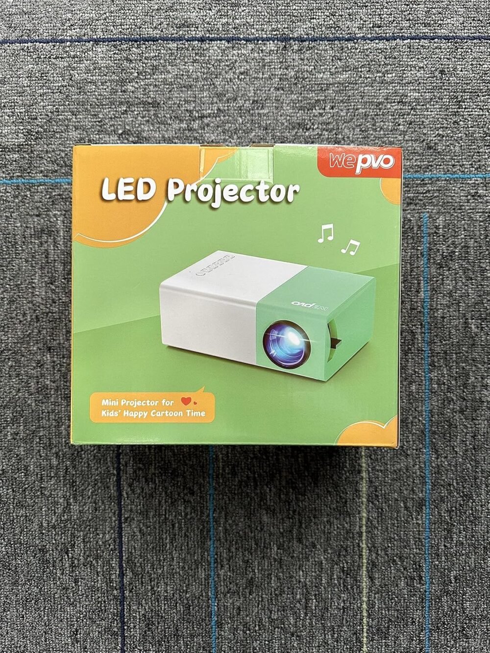 Projector Mini Portable Outdoor Movie Projectors, LED Pico Video Projector for Home Theater Film Projectors, Compatible with Smartphone/ Tablet/ Laptop/ TV Stick/ PS/ USB - Image 13