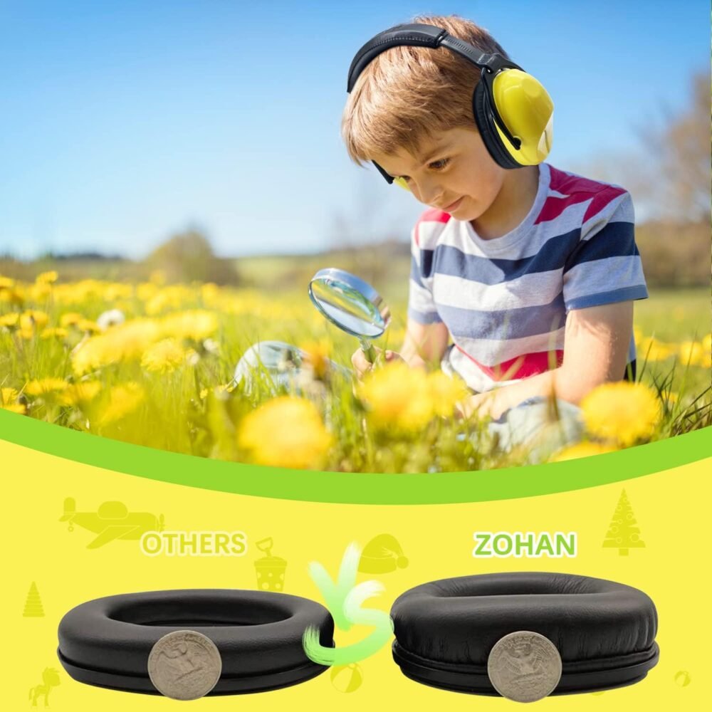 ZOHAN Kids Ear Protection 2 Pack,Kids Noise Canceling Headphone for Concerts, Monster Truck, Fireworks - Image 4