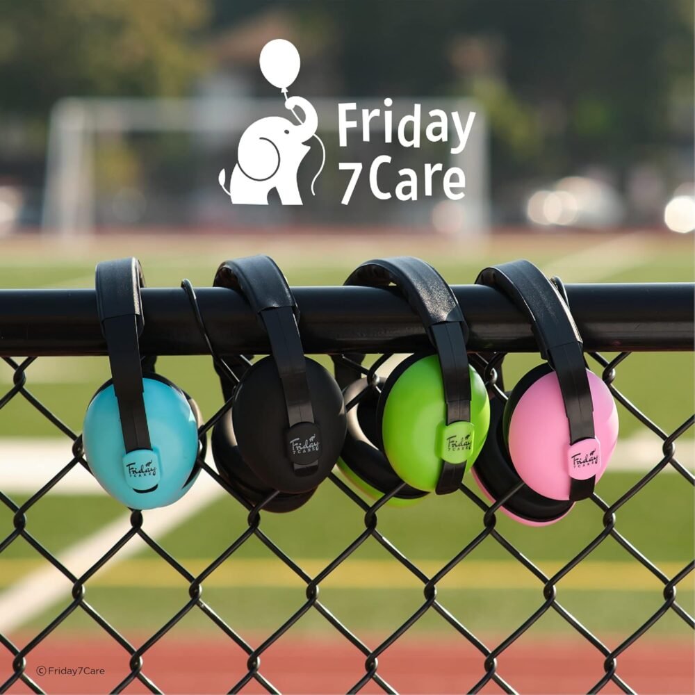 Baby Ear Protection Noise Cancelling Headphones for Ages 0-24 Months, Pink - Image 8