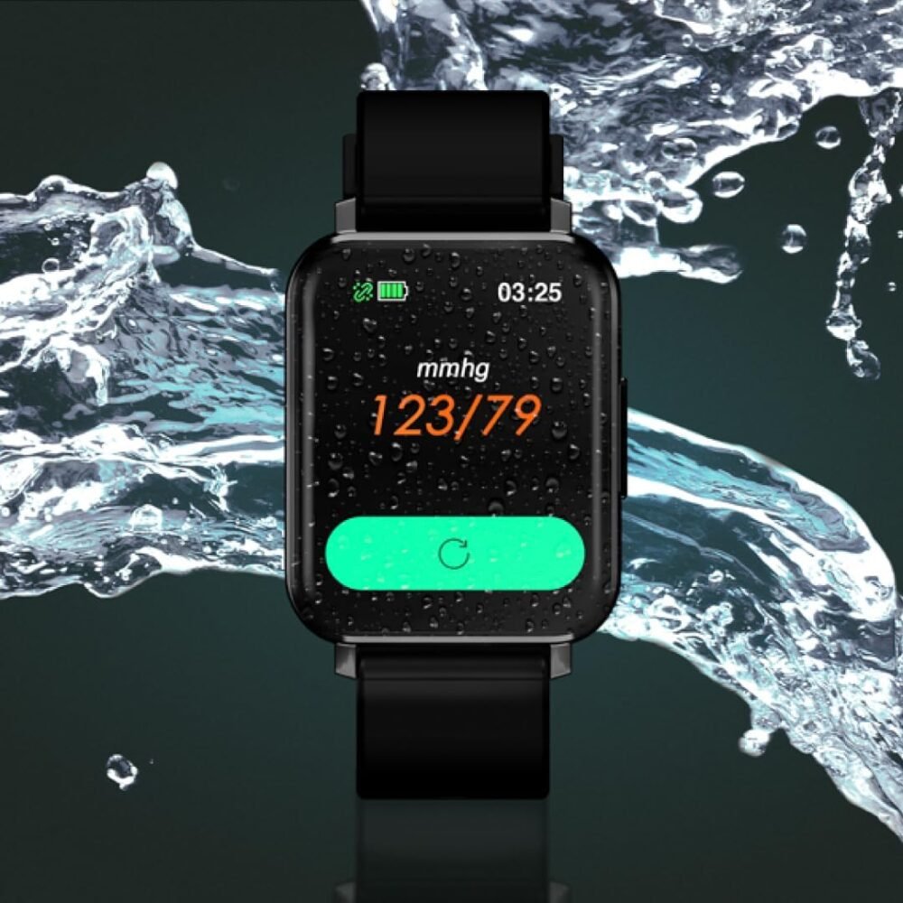 Spade & Co Health Smartwatch 2 - Health Fitness Tracker with Body Temperature, Blood Oxygen, Heart Rate Monitoring, Sleep Tracking, Text Call Alerts - Compatible with iPhone Android (Gold) - Image 6
