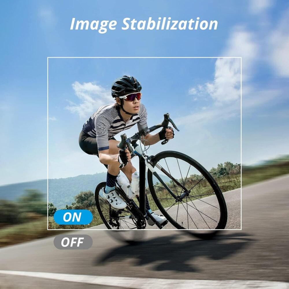 AKASO Brave 4 Pro 4K30 Action Camera with 256GB MicroSD U3 Card 131FT Underwater Waterproof Camera EIS Touch Screen Remote Control with 2x1350mAh Batteries and Helmet Accessories Kit Bundle - Image 7