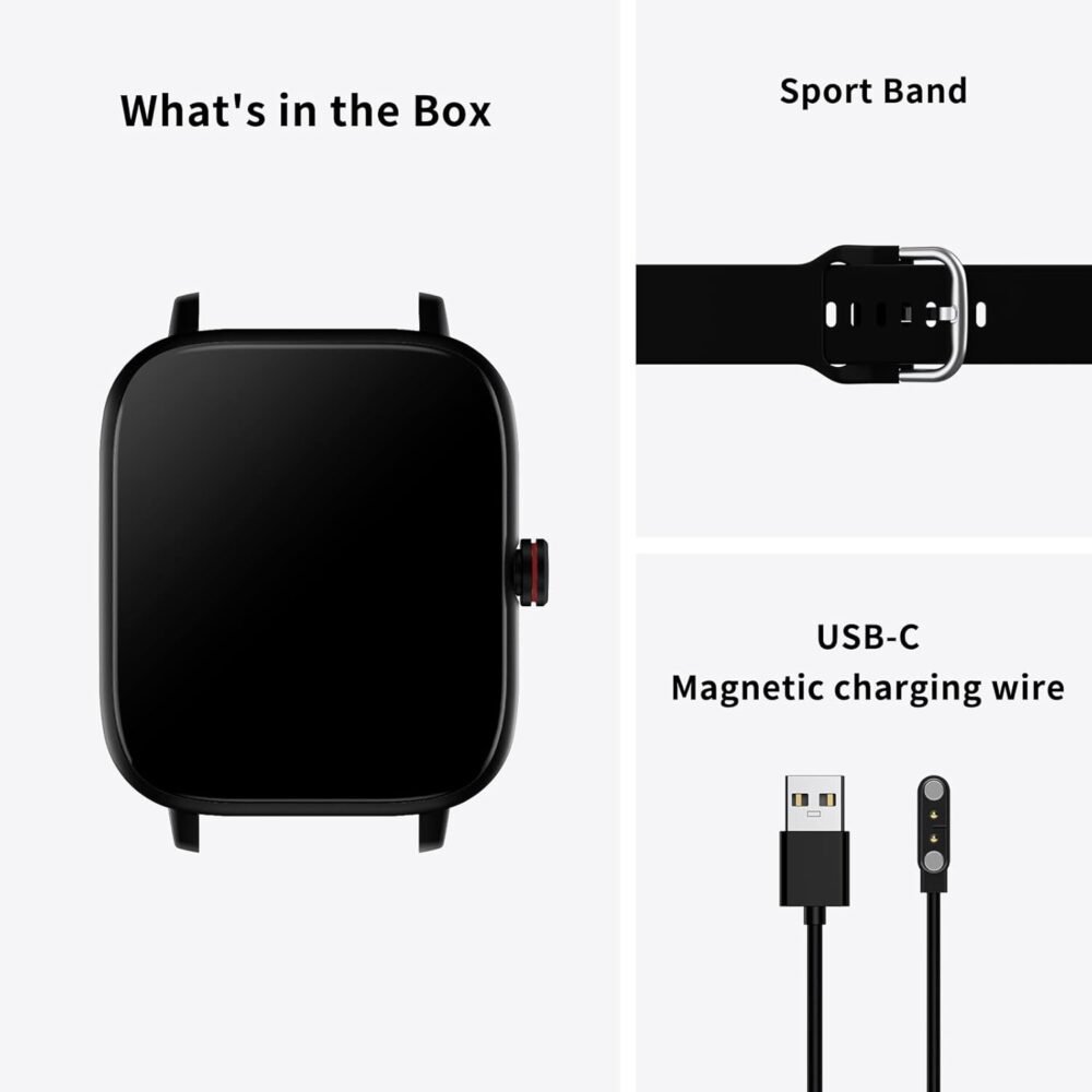 Smart Watch,Watches for Men Women Answer/Make Call，Fitness Tracker Activity with Calorie Step Counter，Smartwatch 1.7" Full Touch Compatible Android & iOS(Black) - Image 8
