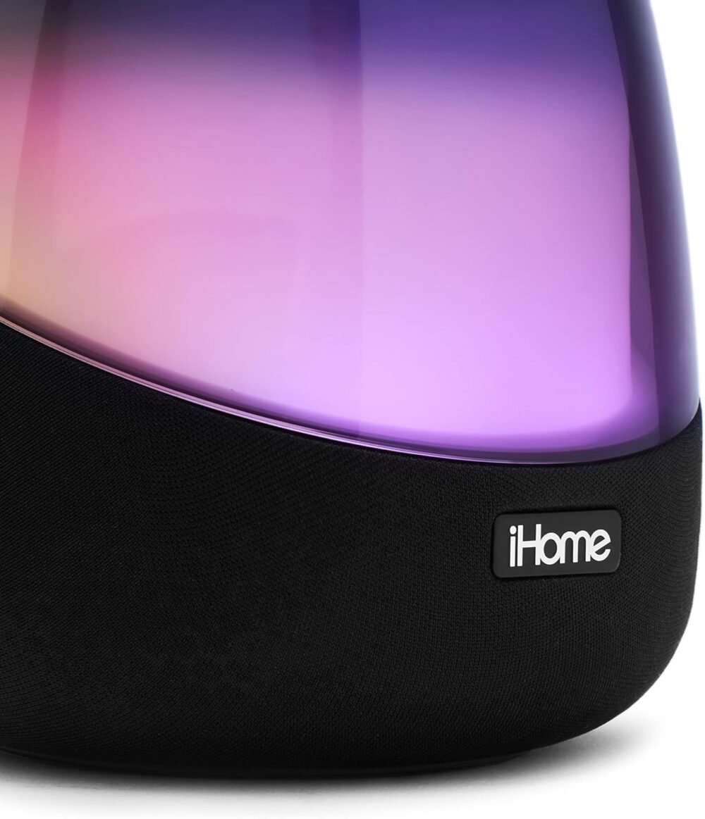 iHome iAV5 Color Changing Bluetooth Rechargeable Speaker for Amazon Echo Dot - Image 5