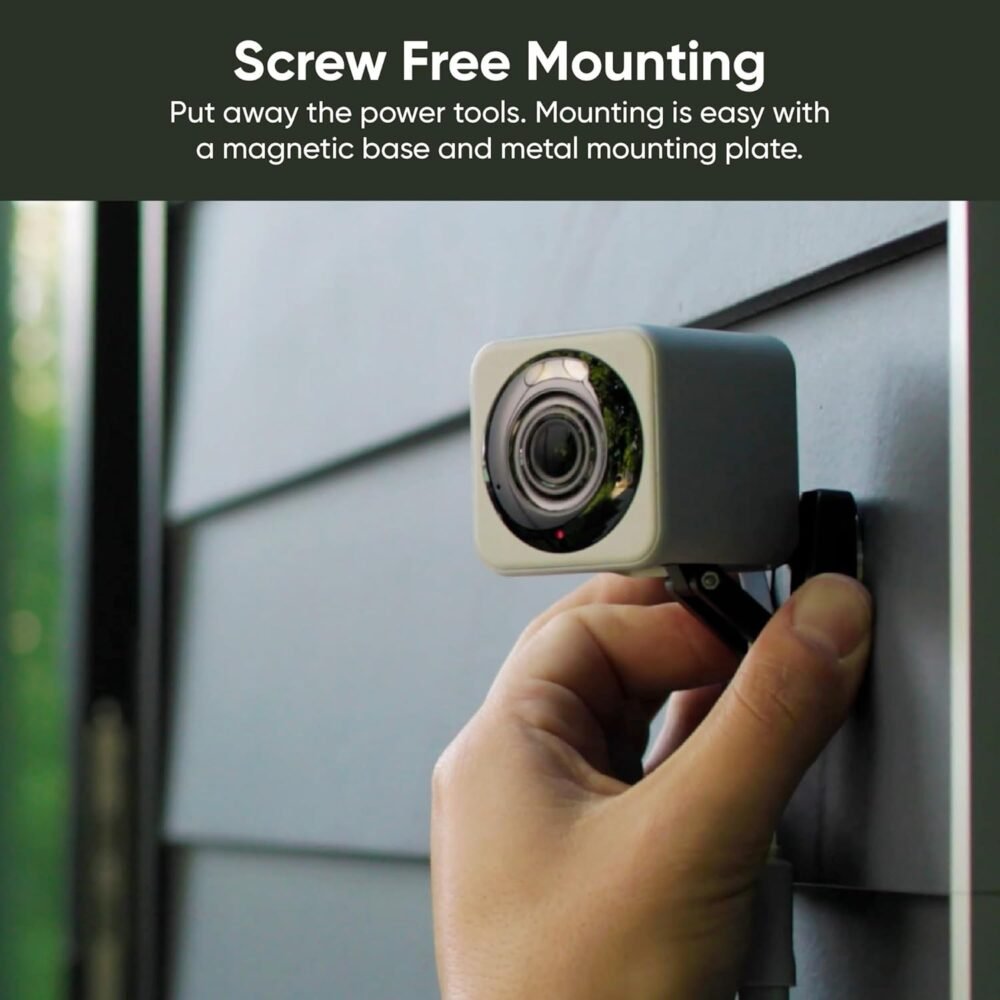 WYZE Cam v4, 2.5K WiFi Security Camera, Indoor/Outdoor Cameras for Home Security, Pet Camera/Baby Monitor, Motion Activated Spotlight/Siren, Color Night Vision, 2-Way Audio, Works with Alexa & Google - Image 8