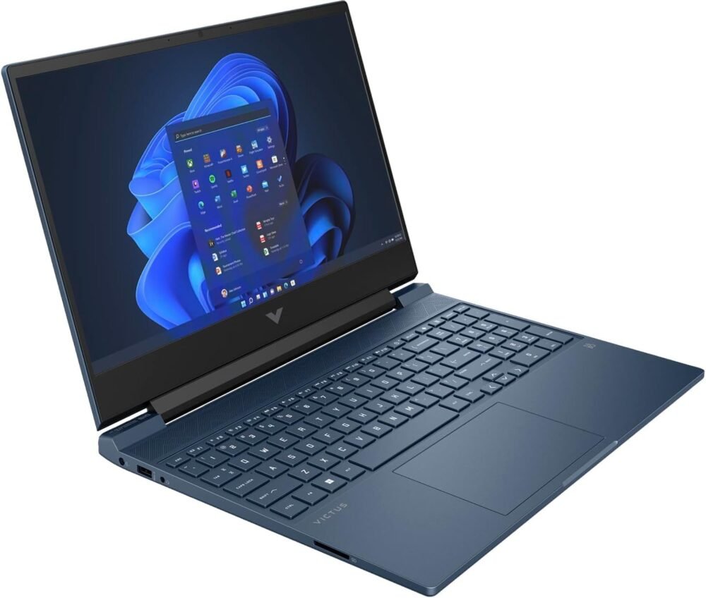 HP Victus 15 Gaming Laptop 15.6” FHD IPS Anti-Glare 144Hz Intel 8-core i5-12450H (Beat i7-11800H) 16GB RAM 512GB SSD GeForce RTX 3050 Backlit B&O Fast Charging Win11 Blue w/ICP Accessory - Image 5