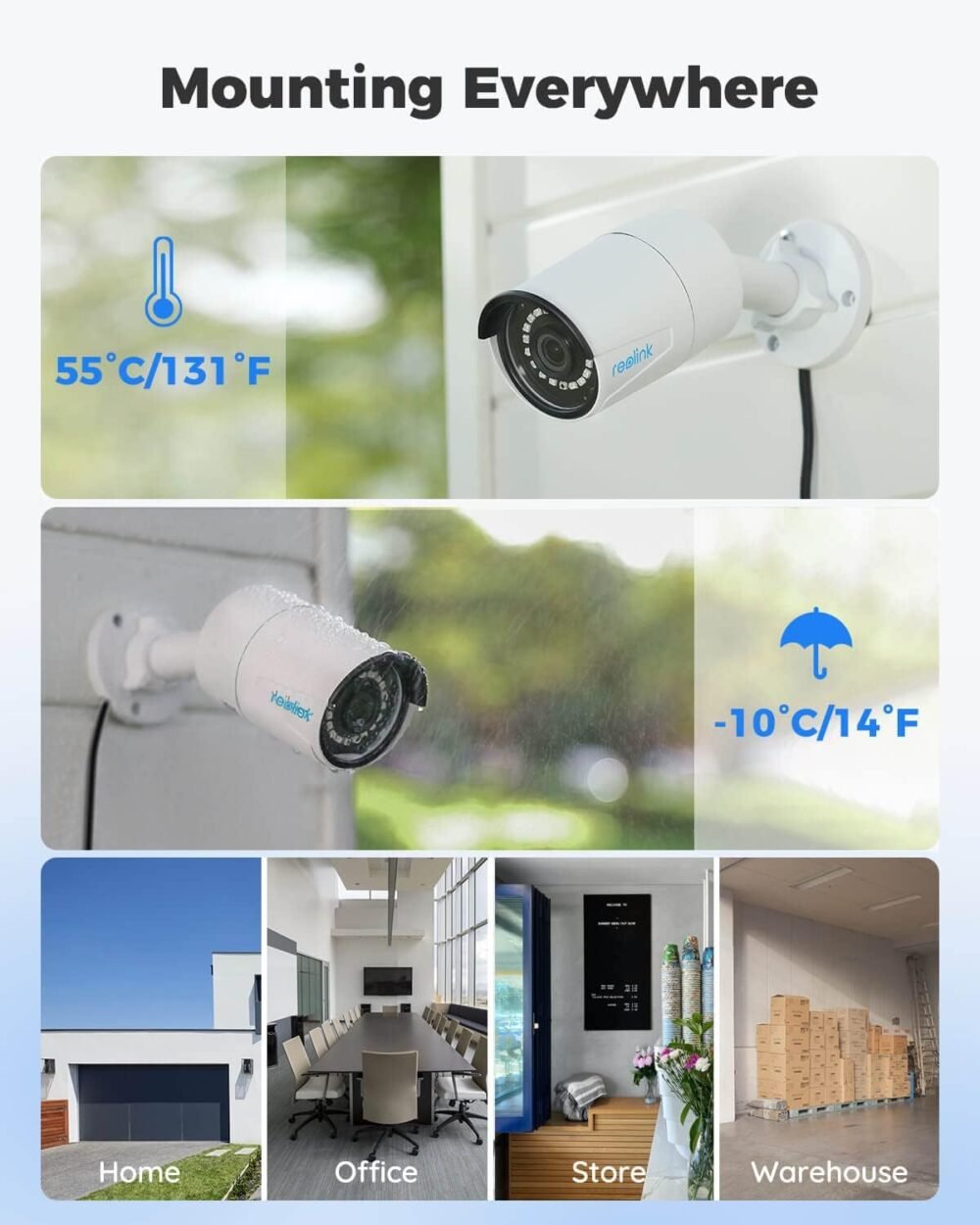 REOLINK 8CH 5MP Security Camera System, 4pcs Wired PoE Cameras for Home Security Outdoors, Smart Person/Pet/Vehicle Detection, 4K 8CH NVR with 2TB HDD for 24-7 Recording, RLK8-410B4-5MP White - Image 8