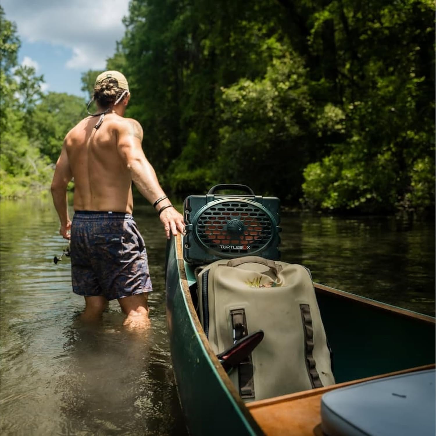 Turtlebox Original Gen 3: Portable Outdoor Bluetooth Speaker – Ultra-Loud (120dB), Waterproof (IP67), Rugged, Impact-Resistant, 3-Day Battery | Party Mode: Unlimited Pairing for Stereo Sound, Green - Image 3