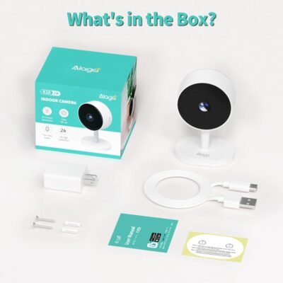 Alaga 2K Indoor Security Camera, Baby Monitor, Dog Monitor, AI Motion Detection, 2-Way Audio, Night Vision, Indoor Camera with Phone App, Compatible with Alexa & Google Assiatant - Image 10