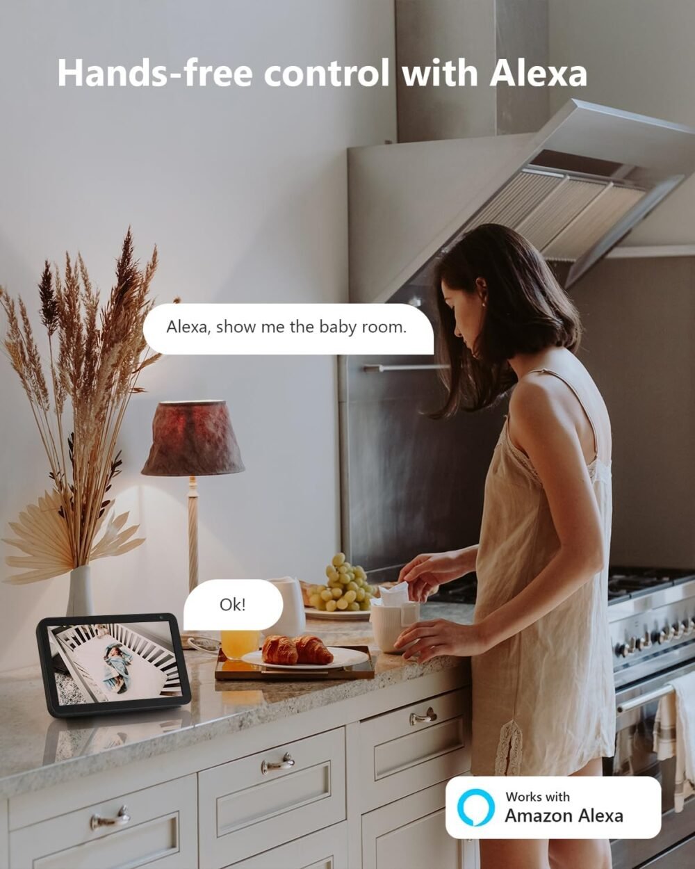 Imou 2K WiFi Security Camera Indoor Pet Dog Baby Camera with AI Human/Motion/Sound Detection, 360° Wireless IP Home Security Camera, Smart Tracking, Siren, Night Vision, 2-Way Audio, Works with Alexa - Image 10