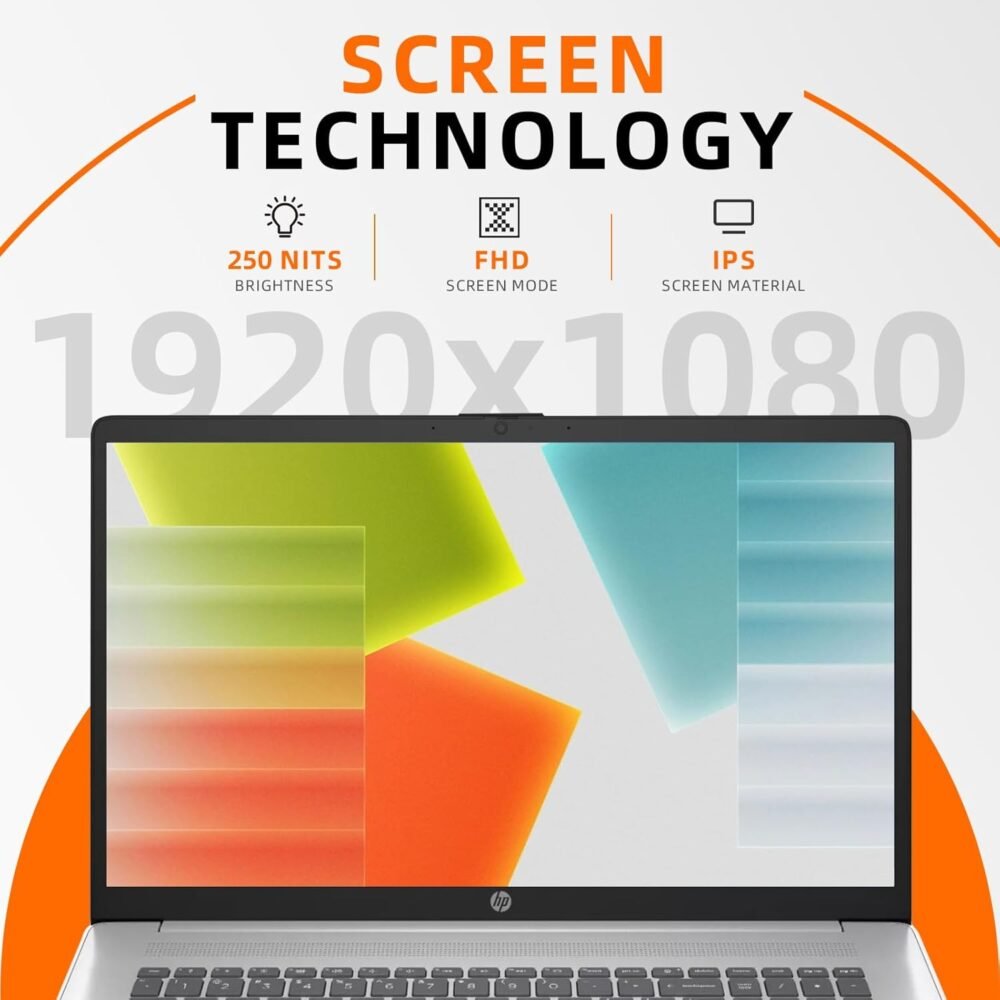 HP 2025 17 inch Laptop Business, 17.3" IPS FHD Display, AMD Ryzen 5 (Beats i7-1165G7), Ms Office 2024, Win 11 Pro, AI Copilot, w/Accessory, Numeric Keypad, WiFi 6 (64GB RAM +2TB SSD) - Image 5