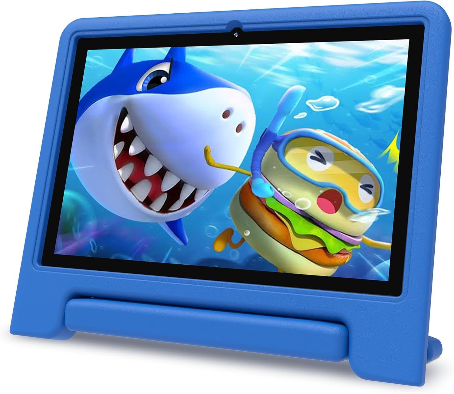 10" Kids Tablet, Android 13, 32GB (Expandable to 128GB), Quad-core, WiFi 6, Bth 5.0, Pre-Installed Parental Controls, Kids Space & Family Link (K109A-B, Blue, 32GB) - Image 2