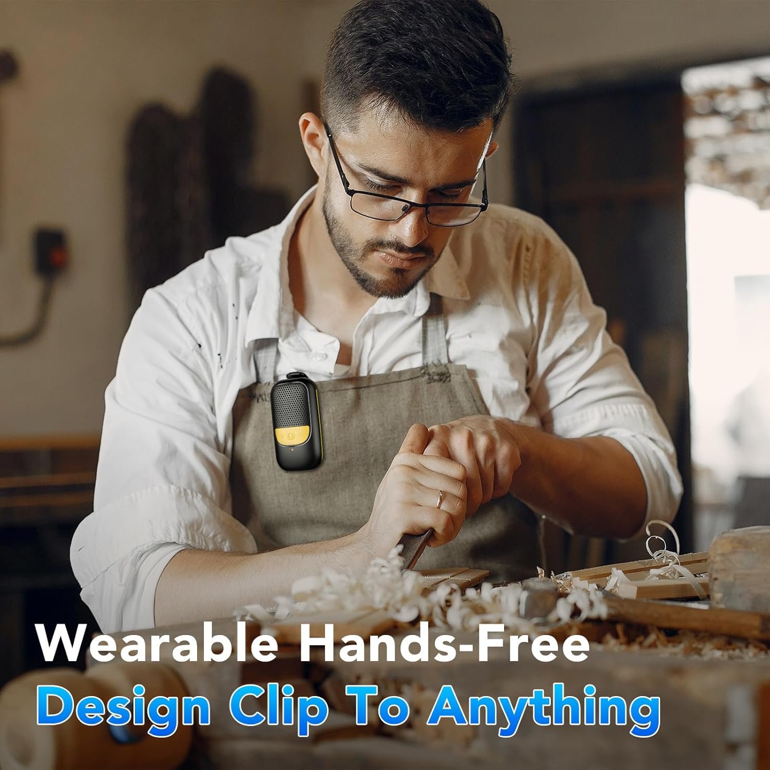 Small Bluetooth Speaker, Mini Speaker Built-in Mic, Speakers Bluetooth Wireless with 15 Hours Playtime, Hands-Free Call, IP67 Waterproof Portable Speaker for Hiking/Biking, Gifts for Women/Men - Image 3