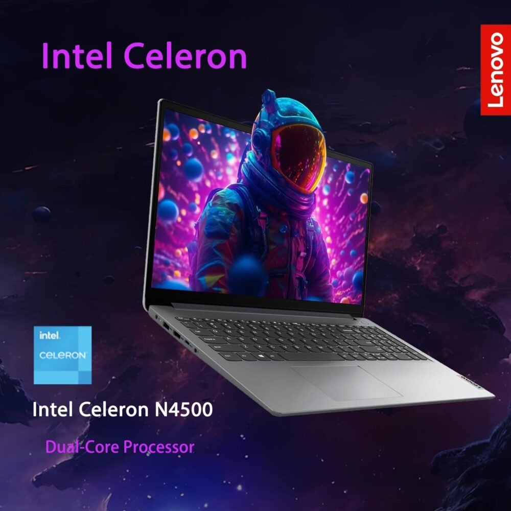 Lenovo Essential Laptop | Ideapad 1i | 20GB RAM | 15.6" FHD Display | 1TB PCIe+128GB eMMc Storage | 1 Yr Office 365 + Lenovo ADP | Intel Dual-Cores Processor | HDMI | Wi-Fi 6 | Win 11 Home | Gray - Image 6