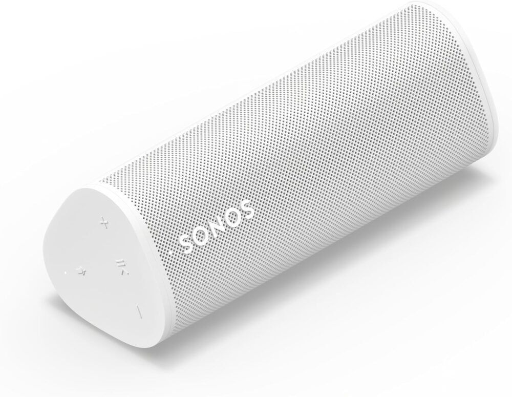 Sonos Roam 2 - White - Portable Waterproof Bluetooth Speaker - Image 6