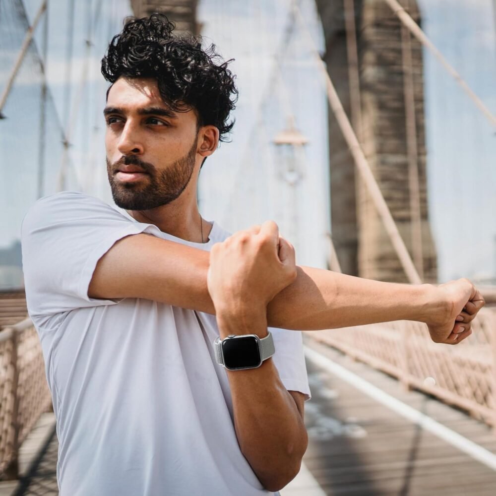 6 Pack Sport Nylon Loop Band Compatible with Apple Watch Bands 38mm 40mm 41mm 42mm 44mm 45mm 46mm 49mm for Women Men, Adjustable Breathable Braided Straps for iWatch Series 10/9/8/7/6/5/4/3/SE/Ultra - Image 4