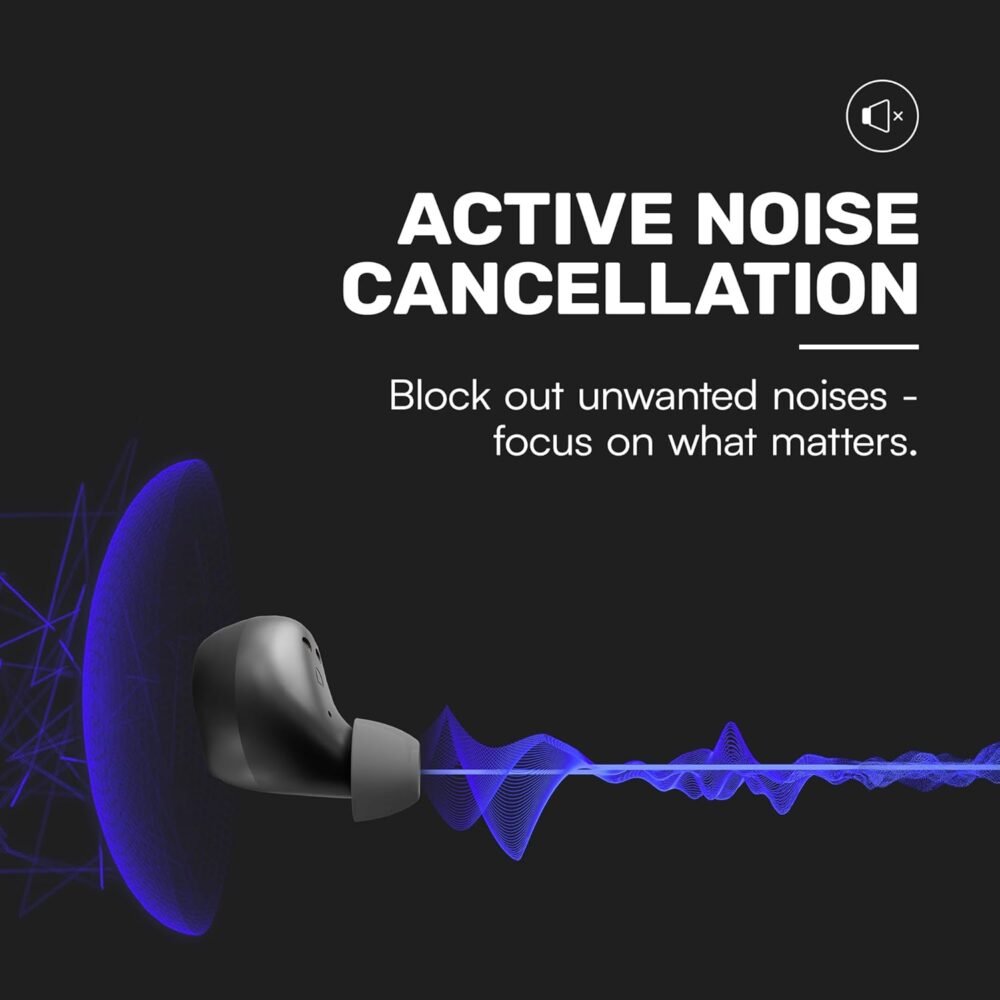 Raycon Everyday Earbuds (2024 Edition) - Bluetooth True Wireless in-Ear Buds with 32 Hours Playtime, Multpoint Technology, Extreme Comfort, and Active Noise Cancellation (Royal Blue) - Image 4