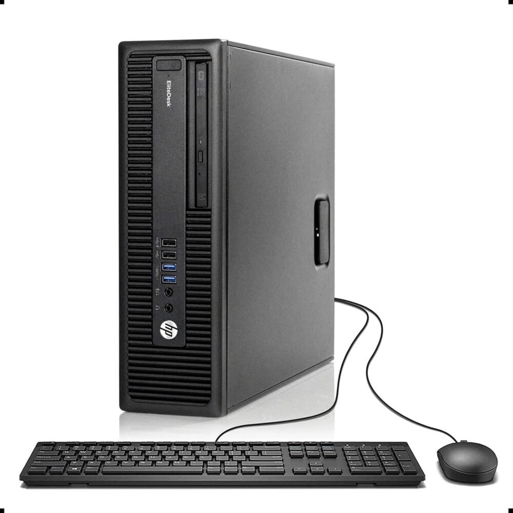 HP EliteDesk 800 G2 Business Desktop, Intel Core i7 6700 3.4Ghz, 32GB DDR4 RAM, 1TB SSD Hard Drive, Windows 10 (Renewed) - Image 2