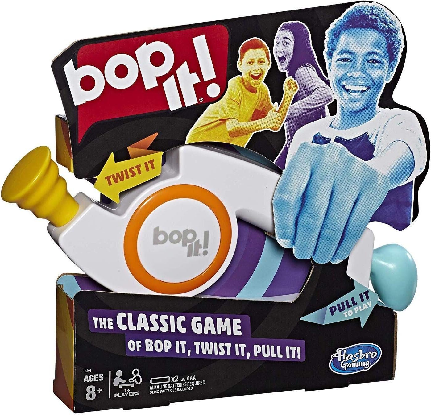 Hasbro Gaming Bop It! Electronic Game for Kids Ages 8 and up, Kids Games for 1 or More Players, Board Games for Kids, Kids Gifts - Image 2