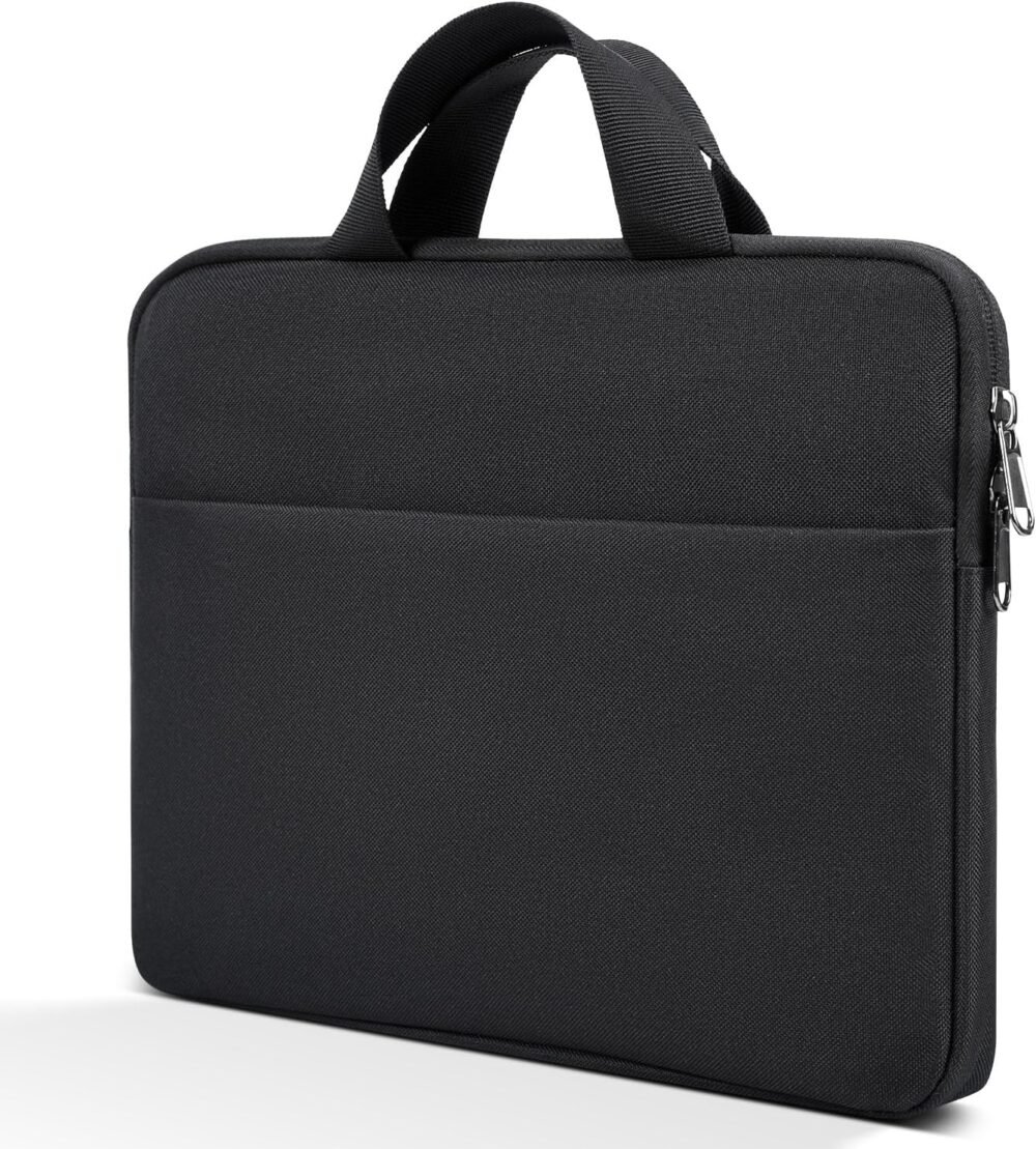 Kids Tablet Carrying Bag for Fire Max 11/Amazon Fire 10 Kids Tablet/Fire HD 10 Kids Pro Tablet 10.1", iPad Pro 11 M4/ Air M2 Sleeve Case Pouch, Black - Image 2