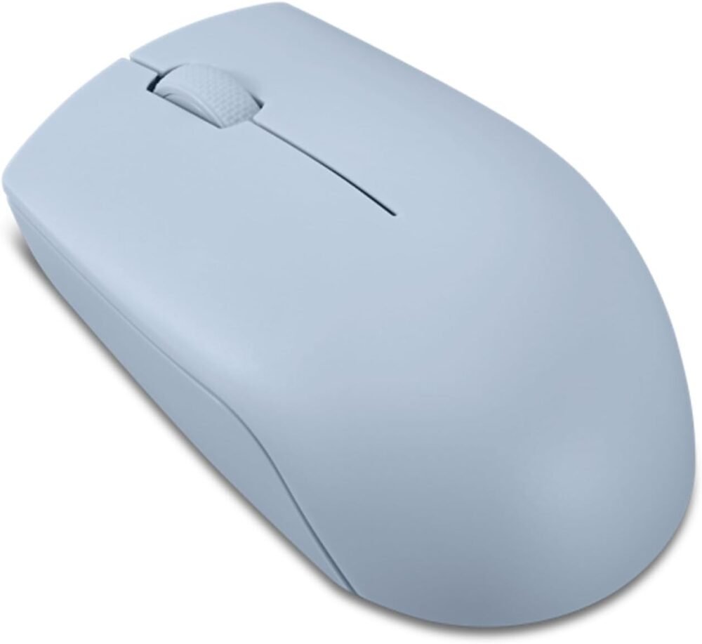 Lenovo 300 Wireless Mouse – Computer Mouse for PC, Laptop with Windows – Ambidextrous Design – 2.4 GHz Nano USB Receiver – 12 Month Battery Life - Image 2