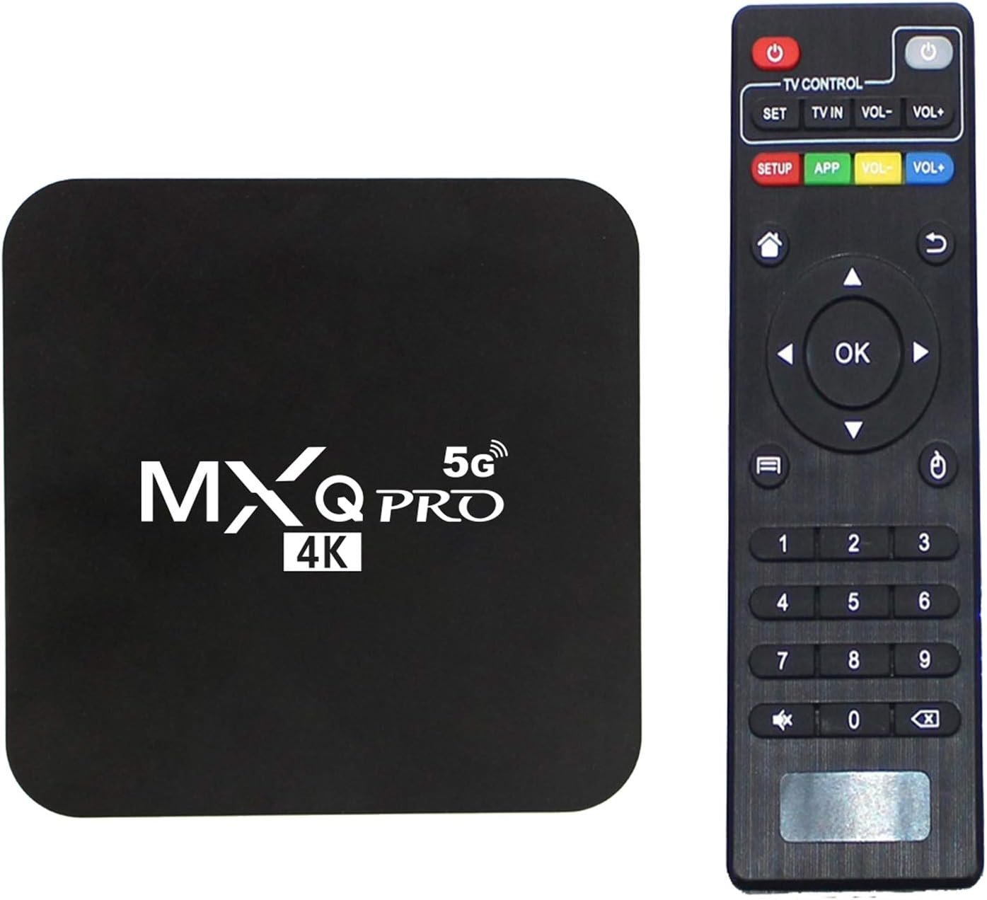 MXQ Pro 5G Android 13.1 TV Box Quad Core Ram 2GB ROM 16GB 4K H.265 HD 3D Dual Band 2.4G/5.8G WiFi Smart Home Media Player - Image 2