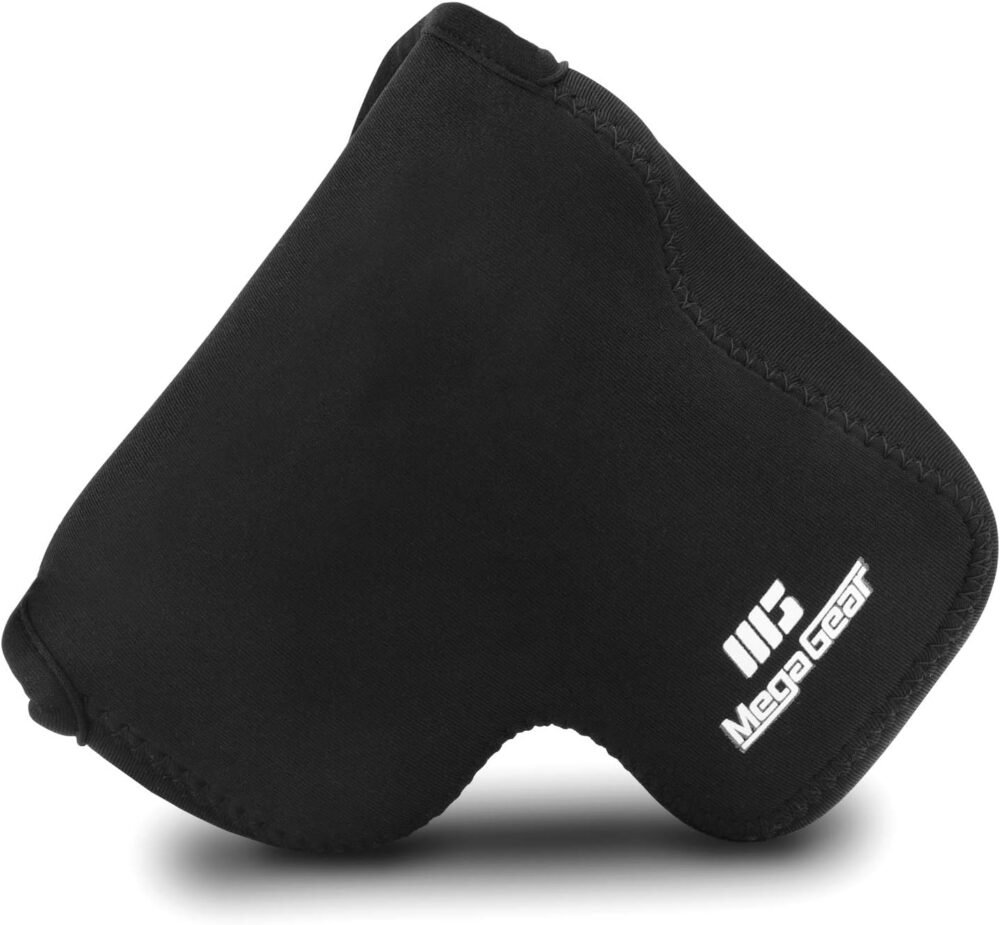 MegaGear MG1669 Ultra Light Neoprene Camera Case Compatible with Nikon Coolpix B600 - Black - Image 2