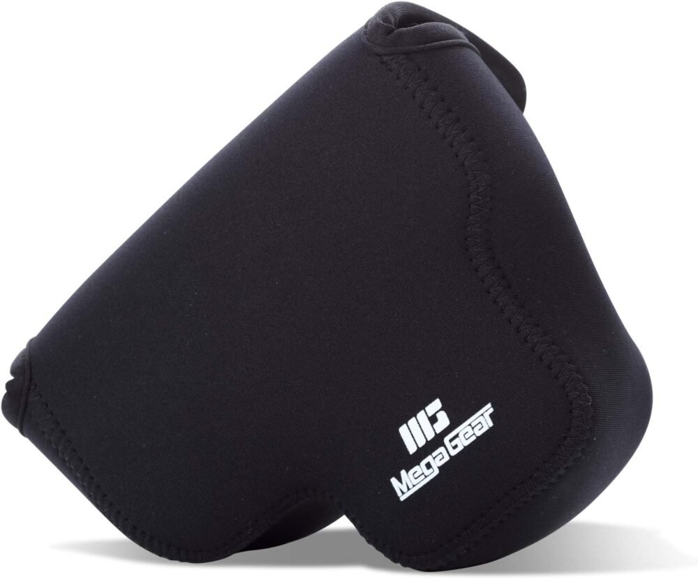 MegaGear MG1946 Ultra Light Neoprene Camera Case Compatible with Nikon Z5 - Black, PU Leather - Image 2