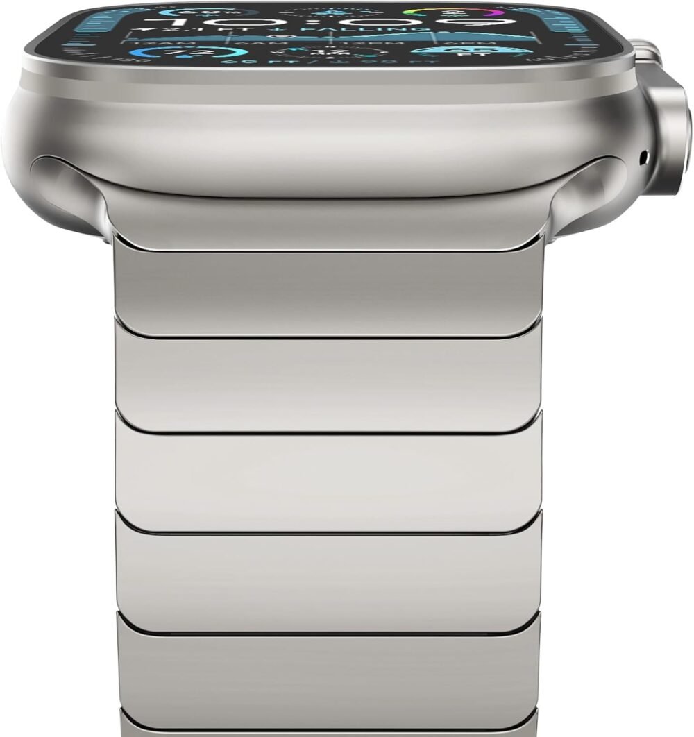 NewWays Link Bracelet Compatible with Apple Watch Band - Image 2