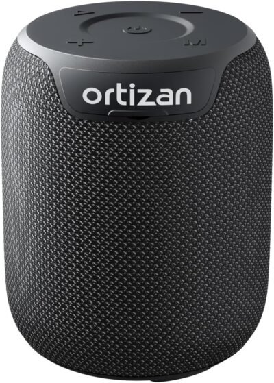 Ortizan Portable Bluetooth Speaker with Big Sound,Punchy Bass,IPX7 Waterproof,15H Playtime,Bluetooth 5.3,AUX&TF Card,Stereo Pairing,Small Wireless Speaker for Outdoor,Electronic Gadgets,Gift Ideas - Image 2