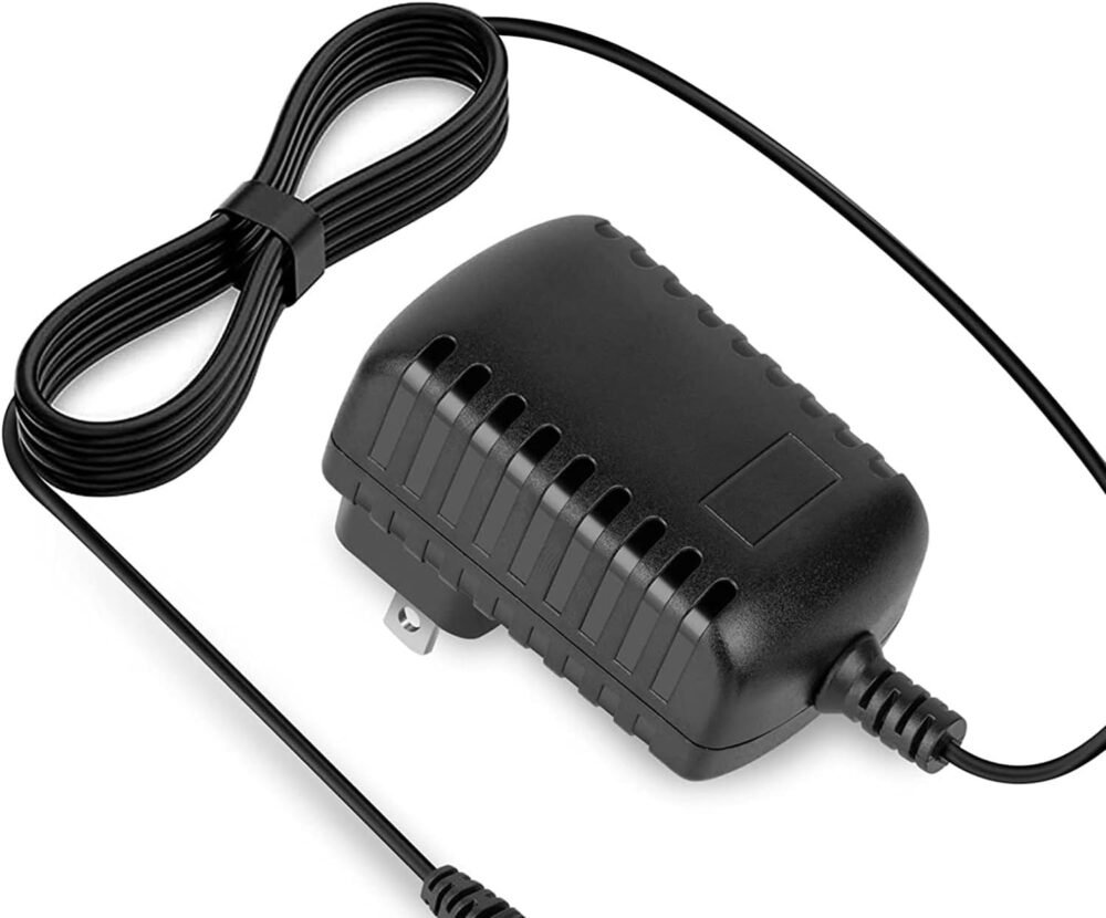 Replacement 3.5mm DC Jack 6V Power Adapter Compatible with Vtech Argos Kid Super Star Black - Image 2