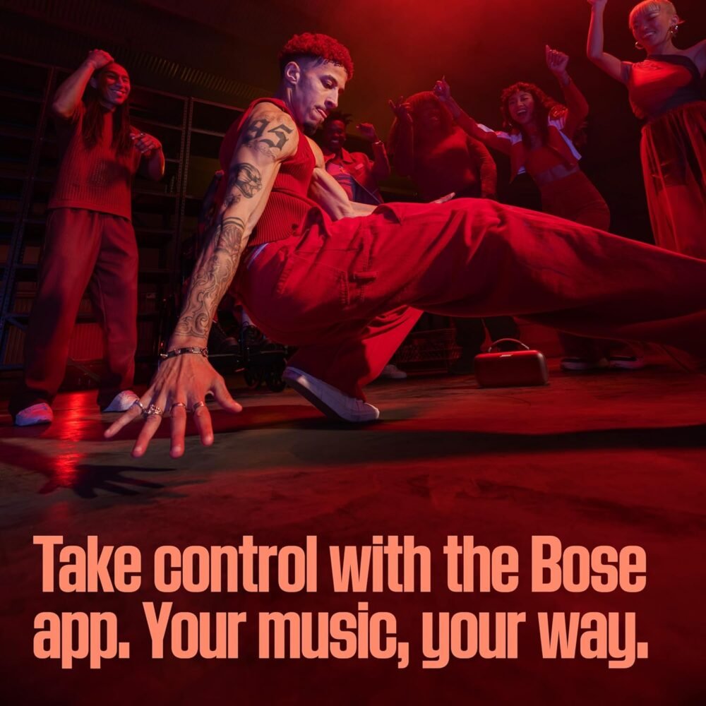 Bose SoundLink Max Portable Speaker, Large IP67 Waterproof Bluetooth Speaker, Up to 20 Hours of Playtime, USB-C, Built-in 3.5mm AUX Input, Black - Image 10