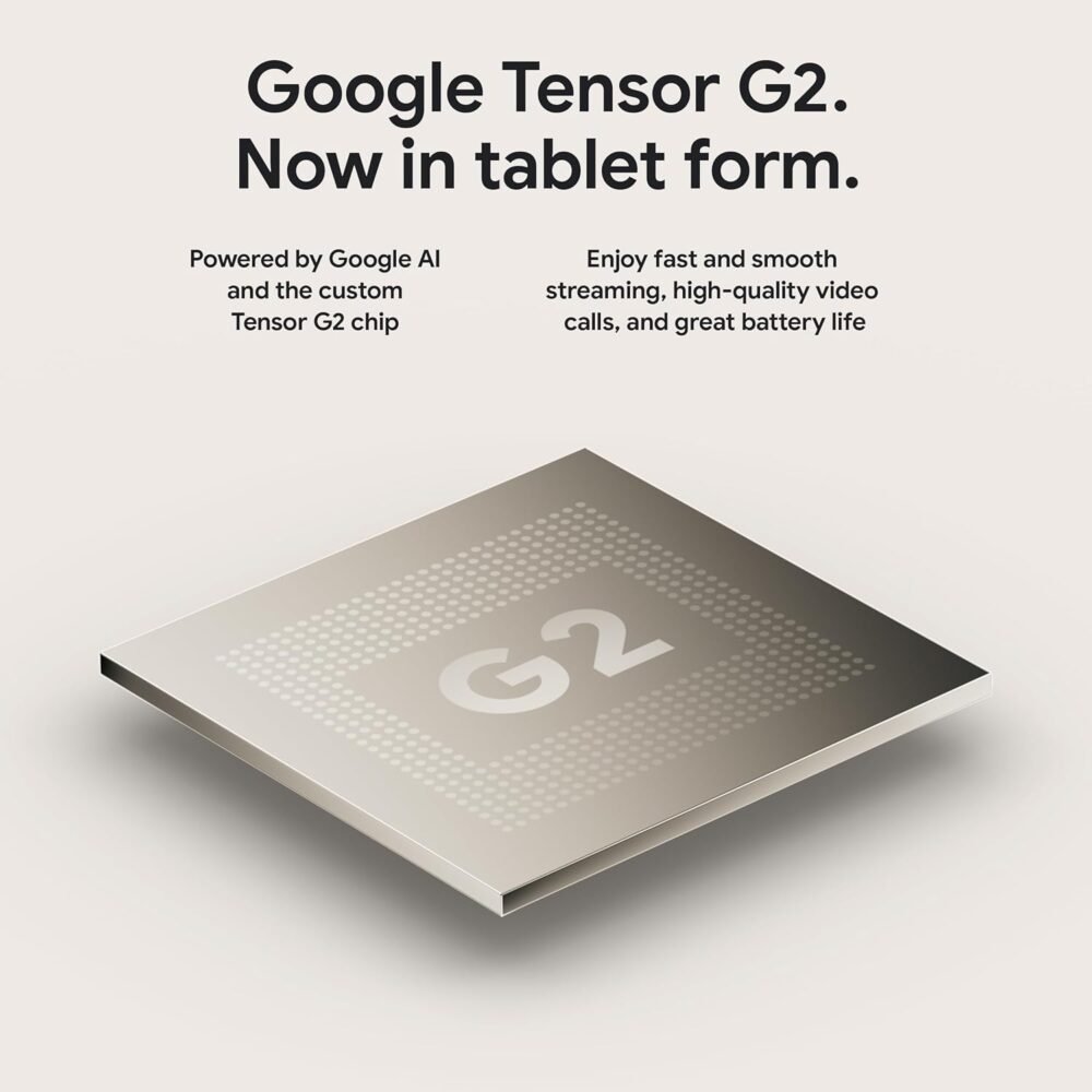 Google Pixel Tablet - Android Tablet with 11-Inch Screen and Extra-Long Battery Life - Hazel - 8 GB RAM - 128 GB - Image 5