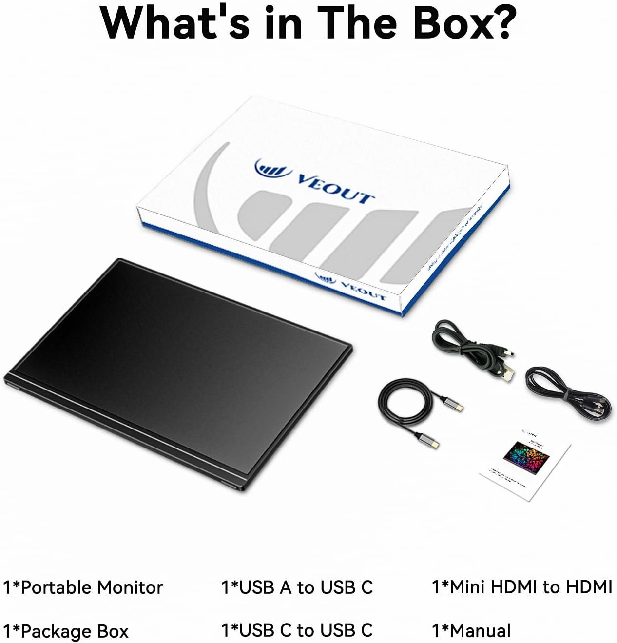 16" Portable Monitor, 1920 * 1200P IPS Laptop Screen with USB-C, HDMI Gaming Monitor Featuring a Kickstand, 0.3" Ultra-Slim for Travel and Office Use - Image 8