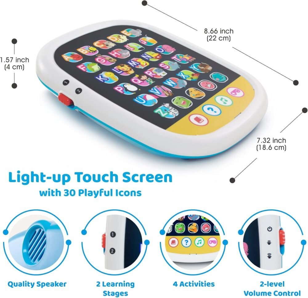 BEST LEARNING Touch & Learn Tablet - Educational Toy for Toddlers Ages 2-5 | Learn Alphabet, Shapes, Words, Music & Quiz Games for Kids 2, 3, 4, 5 Years Old - Image 4